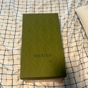 Empty Gucci box